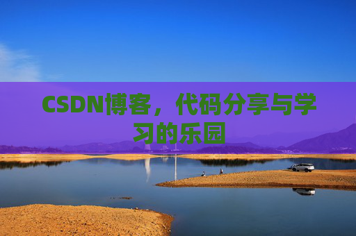 CSDN博客，代码分享与学习的乐园